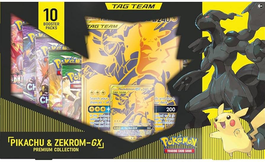 Pokémon Pikachu & Zekrom-GX Premium Collection Box