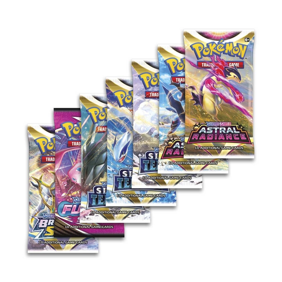 Pokémon Cyrus Premium Tournament Collection Box: Contains 7 SWSH Era Booster Packs
