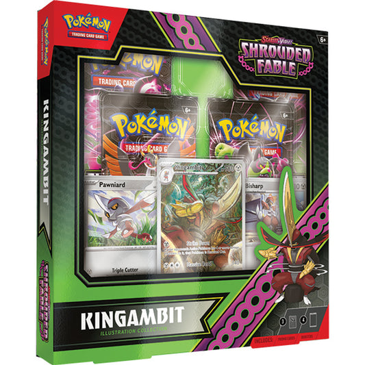 Pokémon: Scarlet & Violet - Shrouded Fable - Kingambit Illustration Collection Box