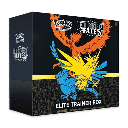 Pokémon Hidden Fates Elite Trainer Box (Includes 10 booster packs + promo + more)