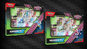 Pokémon TCG: Scarlet & Violet—Shrouded Fable Greninja AND Kingdra ex Special Illustration Collection Boxes